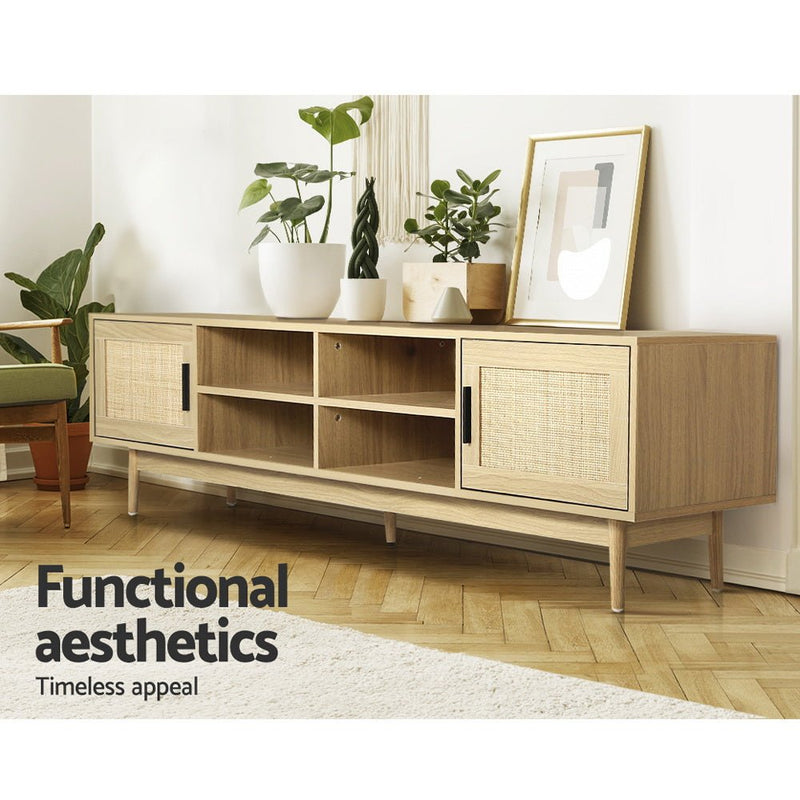 Rattan Living Package | 180CM TV Cabinet, Console Table with Drawers & Buffet Sideboard Cabinet - Furniture > Bedroom - Rivercity House & Home Co. (ABN 18 642 972 209) - Affordable Modern Furniture Australia