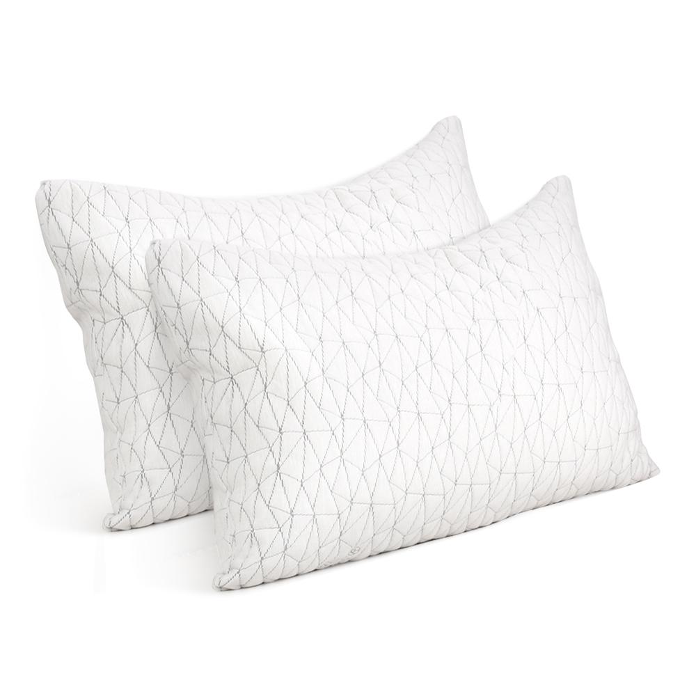 Set of 2 Rayon Single Memory Foam Pillows - Rivercity House & Home Co. (ABN 18 642 972 209) - Affordable Modern Furniture Australia