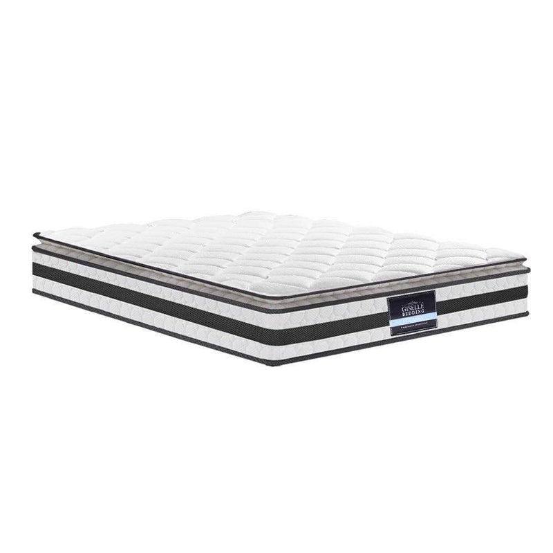 Single Size | Normay Bonnell Spring Pillow Top Mattress (Medium Firm) - Rivercity House & Home Co. (ABN 18 642 972 209) - Affordable Modern Furniture Australia