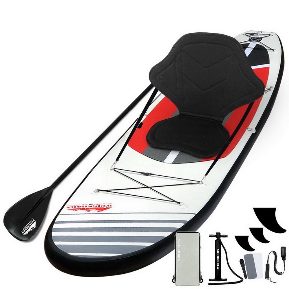 Stand Up Paddle Boards SUP 11ft Inflatable Surfboard Paddleboard Kayak - Outdoor > Boating - Rivercity House & Home Co. (ABN 18 642 972 209) - Affordable Modern Furniture Australia