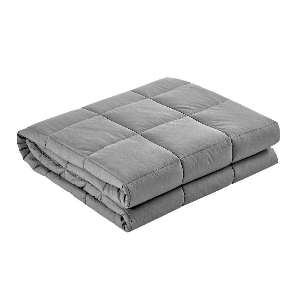Weighted Calming Blanket 7KG Light Grey - Rivercity House & Home Co. (ABN 18 642 972 209) - Affordable Modern Furniture Australia