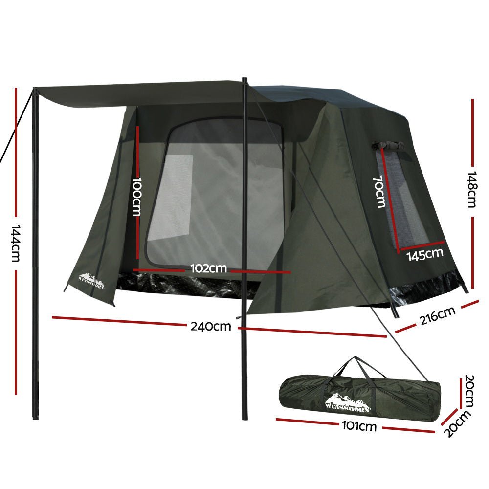 Camping Tent Instant Up 2-3 Person Tents Outdoor Hiking Shelter - Outdoor > Camping - Rivercity House & Home Co. (ABN 18 642 972 209) - Affordable Modern Furniture Australia