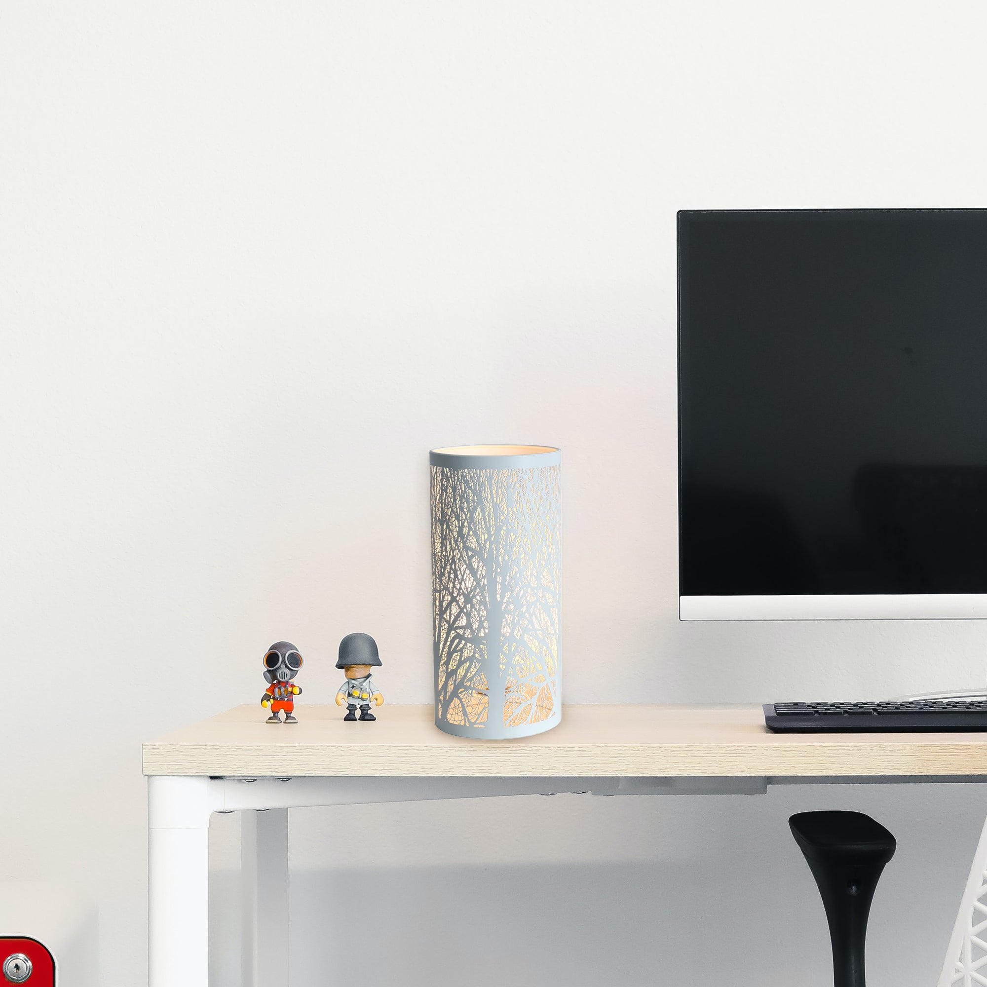 White Forest Table Lamp - Home & Garden > Lighting - Rivercity House & Home Co. (ABN 18 642 972 209) - Affordable Modern Furniture Australia