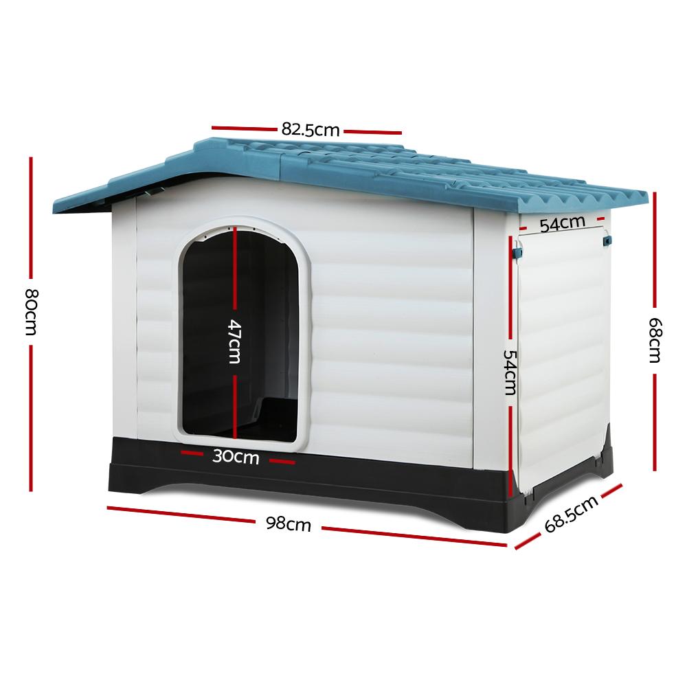 XXL Pet Kennel - Blue - Pet Care - Rivercity House & Home Co. (ABN 18 642 972 209) - Affordable Modern Furniture Australia