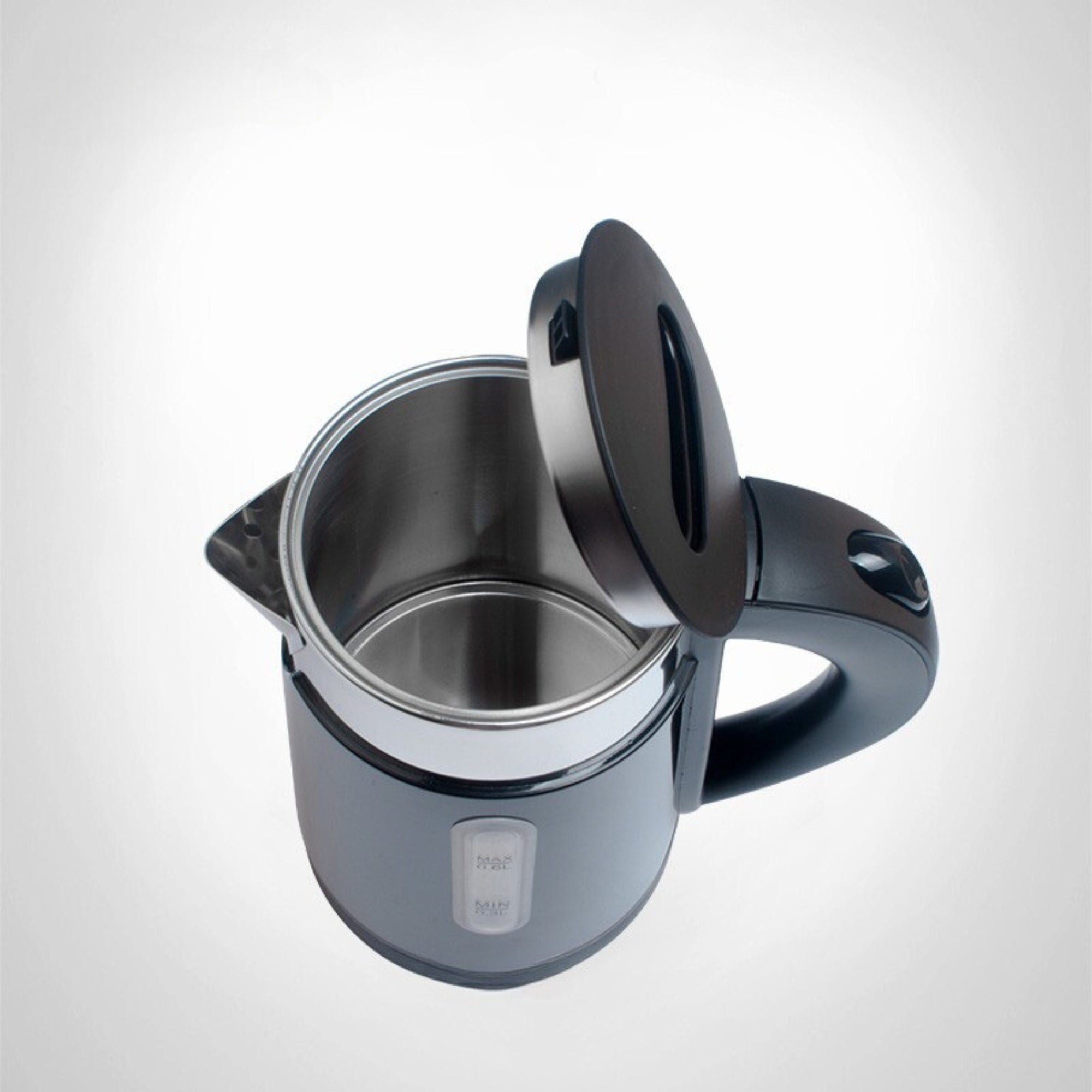 0.6L Stainless Steel Electric Kettle Black - Appliances > Kitchen Appliances > Kettles - Rivercity House & Home Co. (ABN 18 642 972 209) - Affordable Modern Furniture Australia