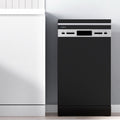 10 Place Setting Freestanding Dishwasher with LED Display - Black