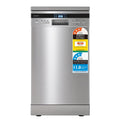 Freestanding Dishwasher 10 Place Setting with LED Display - Silver