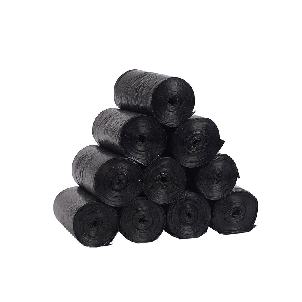 10 Rolls Cat Litter Waste Bag Replacement 30pcs/Roll - Black - Rivercity House & Home Co. (ABN 18 642 972 209) - Affordable Modern Furniture Australia