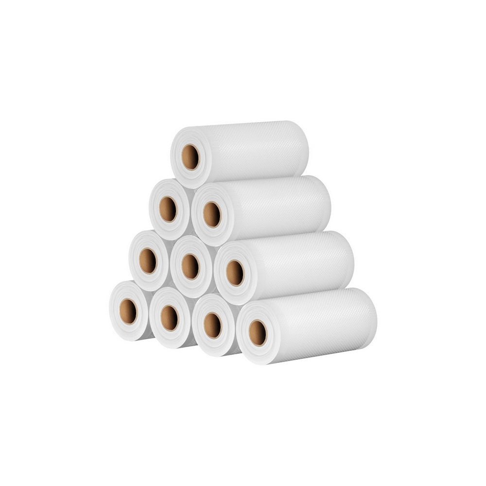 10 Rolls Food Vacuum Sealer Bags Storage Saver Heat Sealing Bag Pack 15CMX6M - Appliances > Kitchen Appliances - Rivercity House & Home Co. (ABN 18 642 972 209) - Affordable Modern Furniture Australia