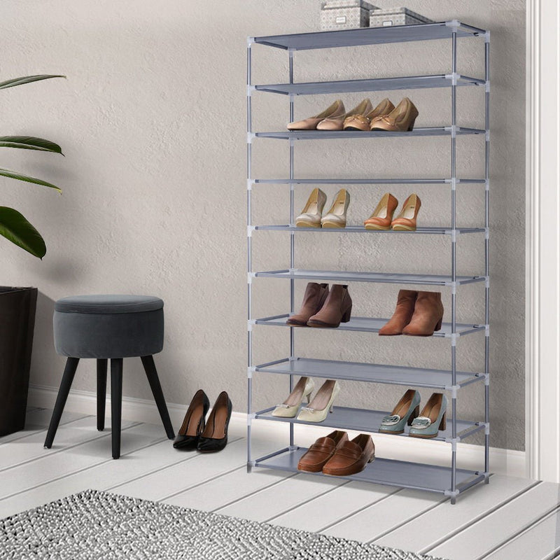 10 Tier Stackable Shoe Rack - Rivercity House & Home Co. (ABN 18 642 972 209) - Affordable Modern Furniture Australia