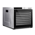 10-Tray Food Dehydrator with Stainless Steel Trays - Stainless Steel
