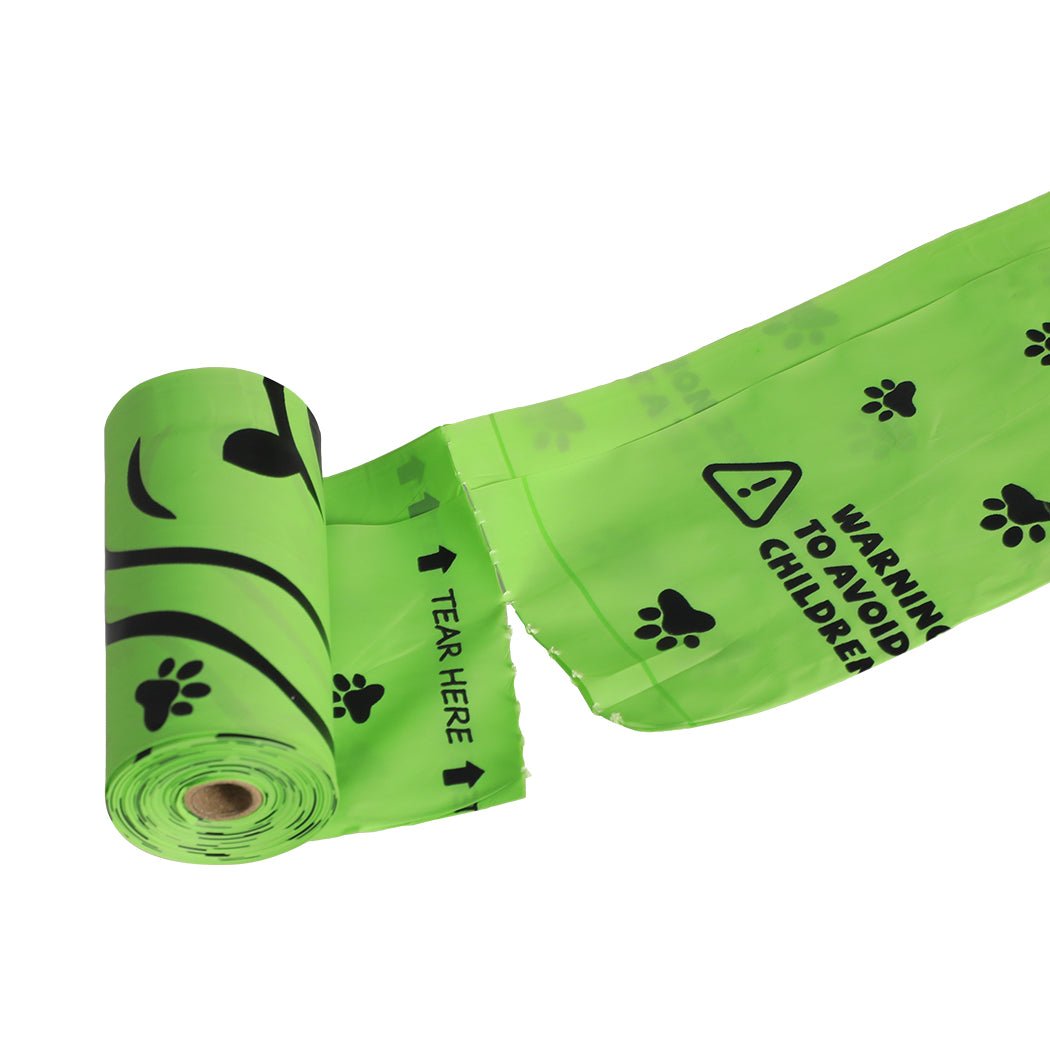 100% Compostable Biobased Dog Poop Bags with Dispenser - Green - Rivercity House & Home Co. (ABN 18 642 972 209) - Affordable Modern Furniture Australia