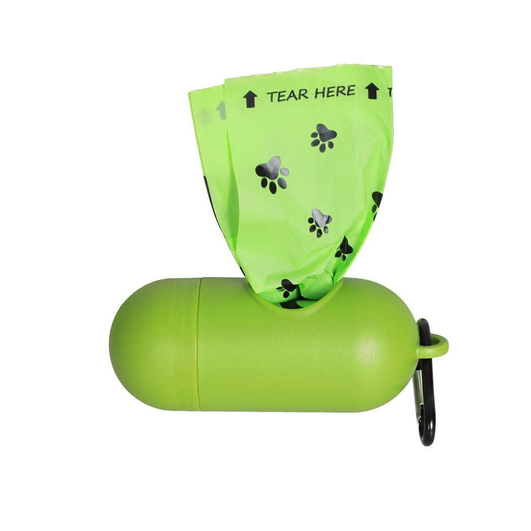 100% Compostable Biobased Dog Poop Bags with Dispenser - Green - Rivercity House & Home Co. (ABN 18 642 972 209) - Affordable Modern Furniture Australia