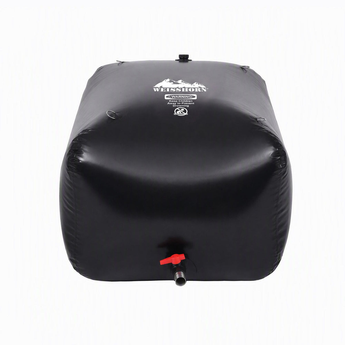1000L Portable Water Bladder Storage Tank for Camping Outdoor Use - Black - Outdoor Recreation > Camping > Camping Appliances - Rivercity House & Home Co. (ABN 18 642 972 209) - Affordable Modern Furniture Australia