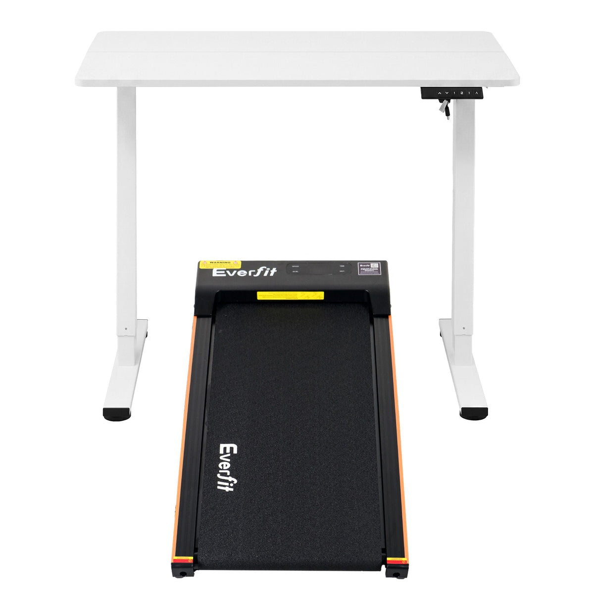 100cm Motorised Standing Desk Treadmill for Home Office - White - Furniture > Office > Desks - Rivercity House & Home Co. (ABN 18 642 972 209) - Affordable Modern Furniture Australia