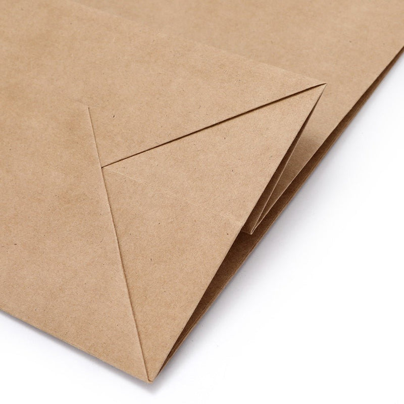 100pcs Bulk Kraft Paper Bags Pack Brown Shopping Retail Gift Bags Reusable Brown - Commercial > Packaging - Rivercity House & Home Co. (ABN 18 642 972 209) - Affordable Modern Furniture Australia