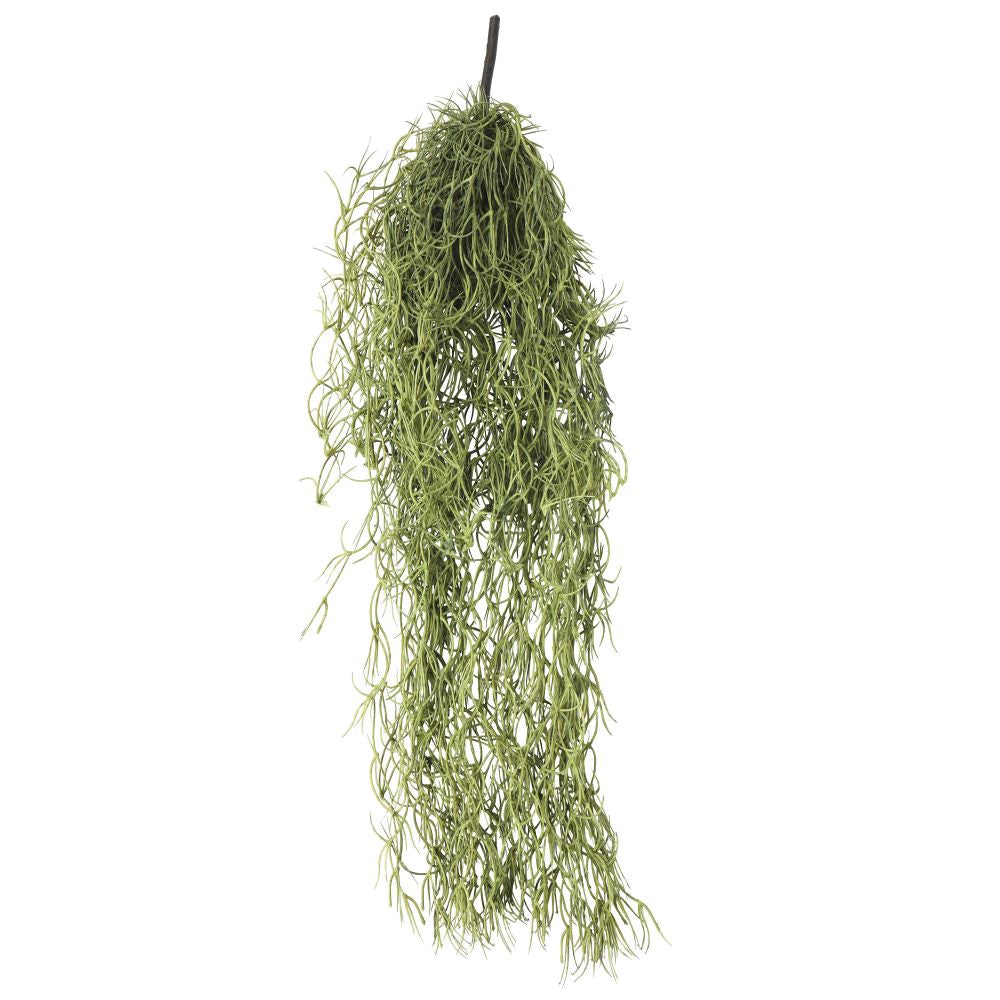 Artificial Air Plant Spanish Moss Hanging 60cm - Natural Green