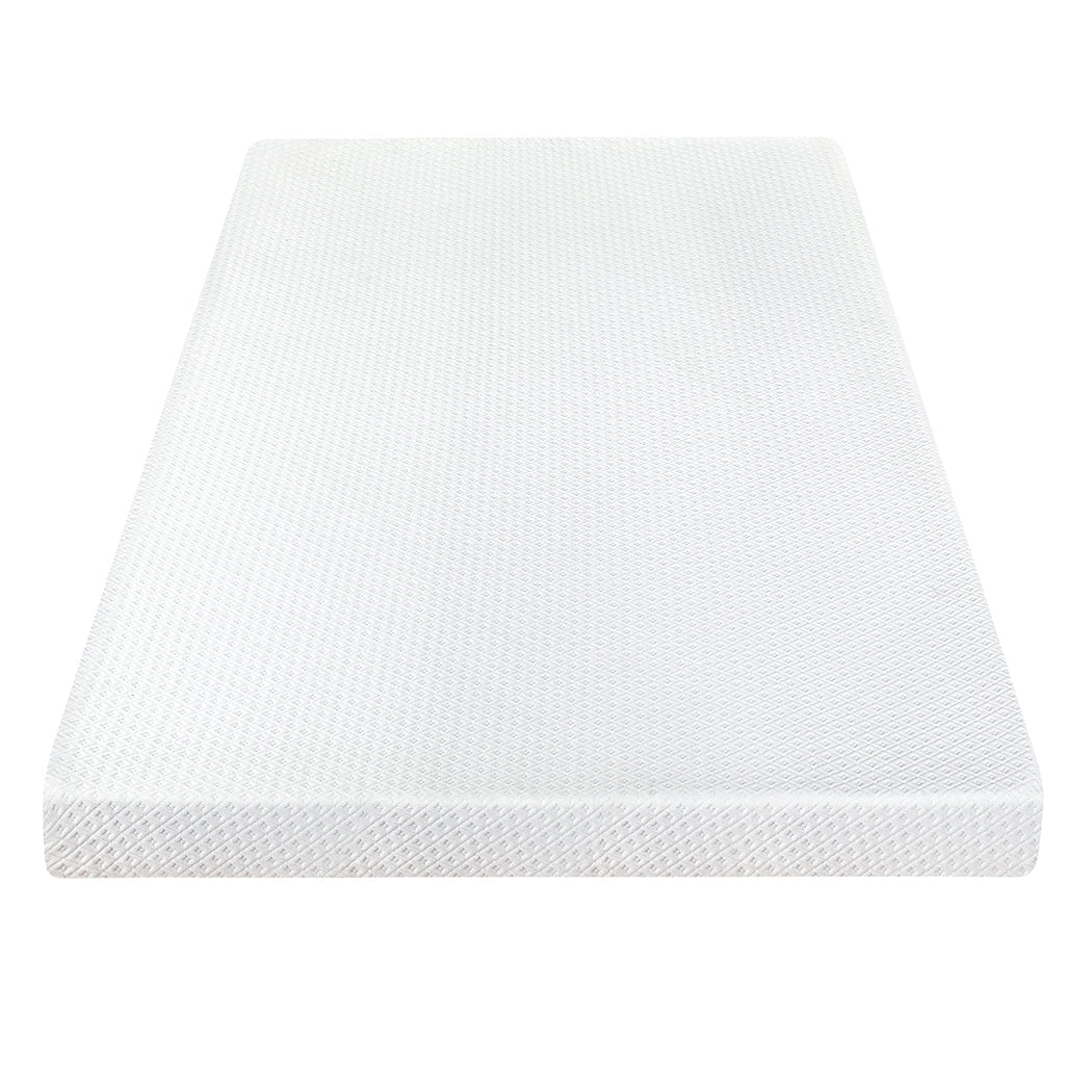 10cm Dual - Layer Gel Bamboo Charcoal Memory Foam Mattress Topper - White - Rivercity House & Home Co. (ABN 18 642 972 209) - Affordable Modern Furniture Australia