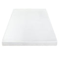 10cm Dual-Layer Gel Bamboo Charcoal Memory Foam Mattress Topper - White