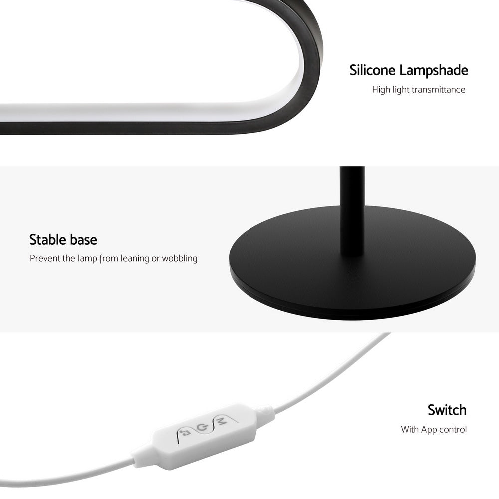 118CM Modern RGB LED Colorful Light Stand - Furniture > Bedroom - Rivercity House & Home Co. (ABN 18 642 972 209) - Affordable Modern Furniture Australia