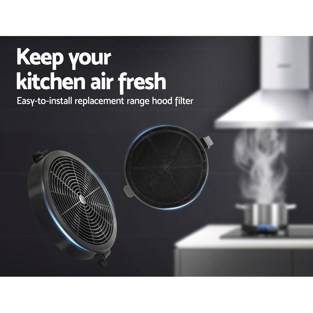11cm Range Hood Carbon Charcoal Filters Replacement X2 - Appliances > Kitchen Appliances > Cooking Ranges - Rivercity House & Home Co. (ABN 18 642 972 209) - Affordable Modern Furniture Australia