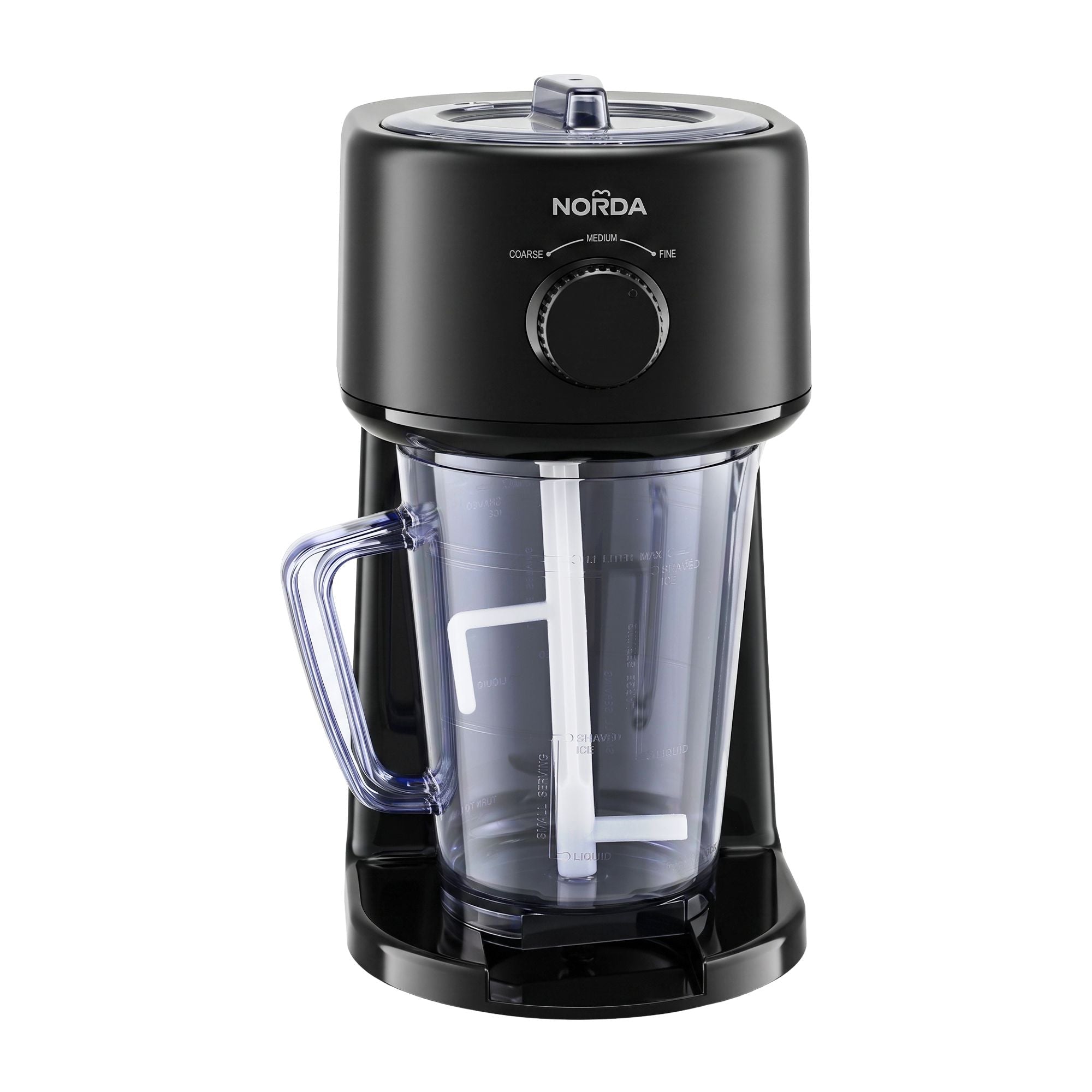 1.1L Slushie Machine Shaved Ice Maker 3 Texture Levels Black - Appliances > Kitchen Appliances > Ice Makers - Rivercity House & Home Co. (ABN 18 642 972 209) - Affordable Modern Furniture Australia