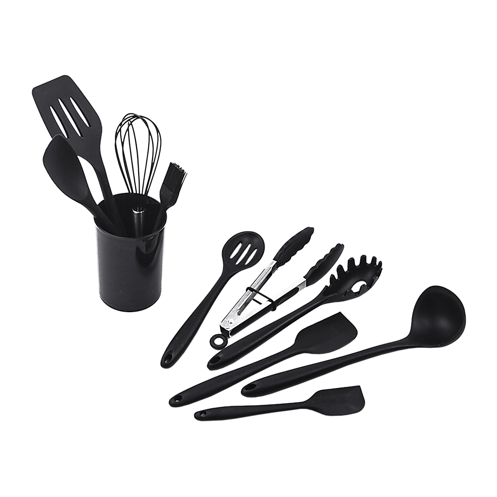 11pcs Kitchen Utensil Set Silicone Heat - Resistant Non - Stick Kitchen Utensils kit - Home & Garden > Kitchenware > Kitchen Utensils - Rivercity House & Home Co. (ABN 18 642 972 209) - Affordable Modern Furniture Australia