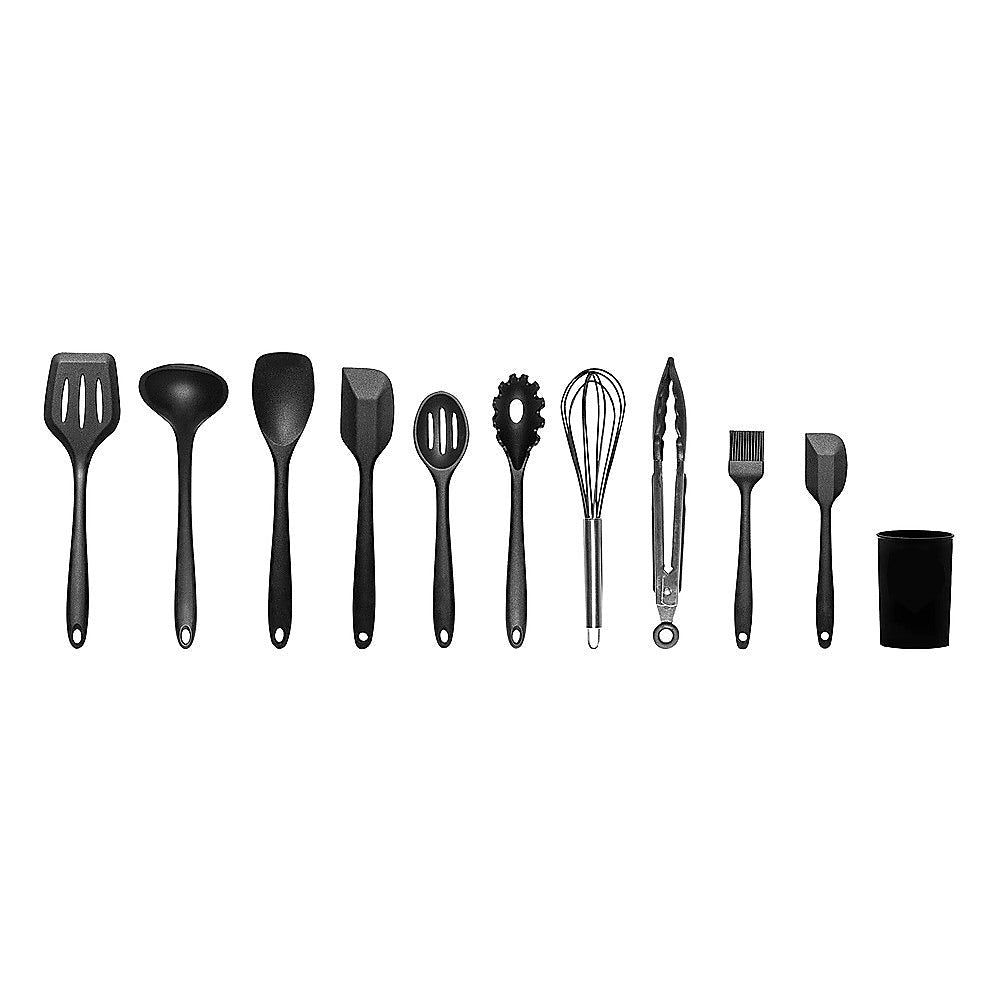 11pcs Kitchen Utensil Set Silicone Heat - Resistant Non - Stick Kitchen Utensils kit - Home & Garden > Kitchenware > Kitchen Utensils - Rivercity House & Home Co. (ABN 18 642 972 209) - Affordable Modern Furniture Australia