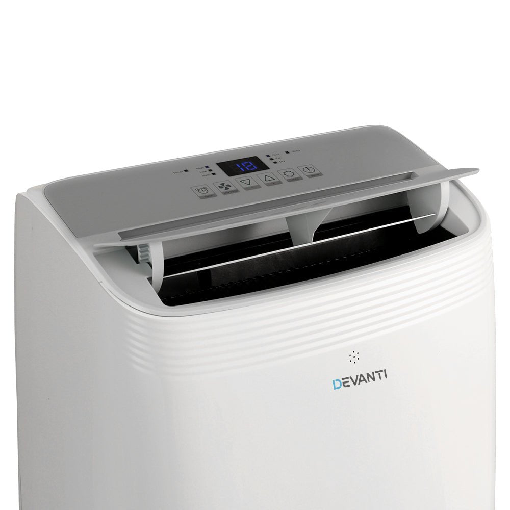 12000BTU Portable Air Conditioner Cooling Mobile Fan Cooler Remote 3300W - Appliances > Air Conditioners > Portable Air Conditioners - Rivercity House & Home Co. (ABN 18 642 972 209) - Affordable Modern Furniture Australia