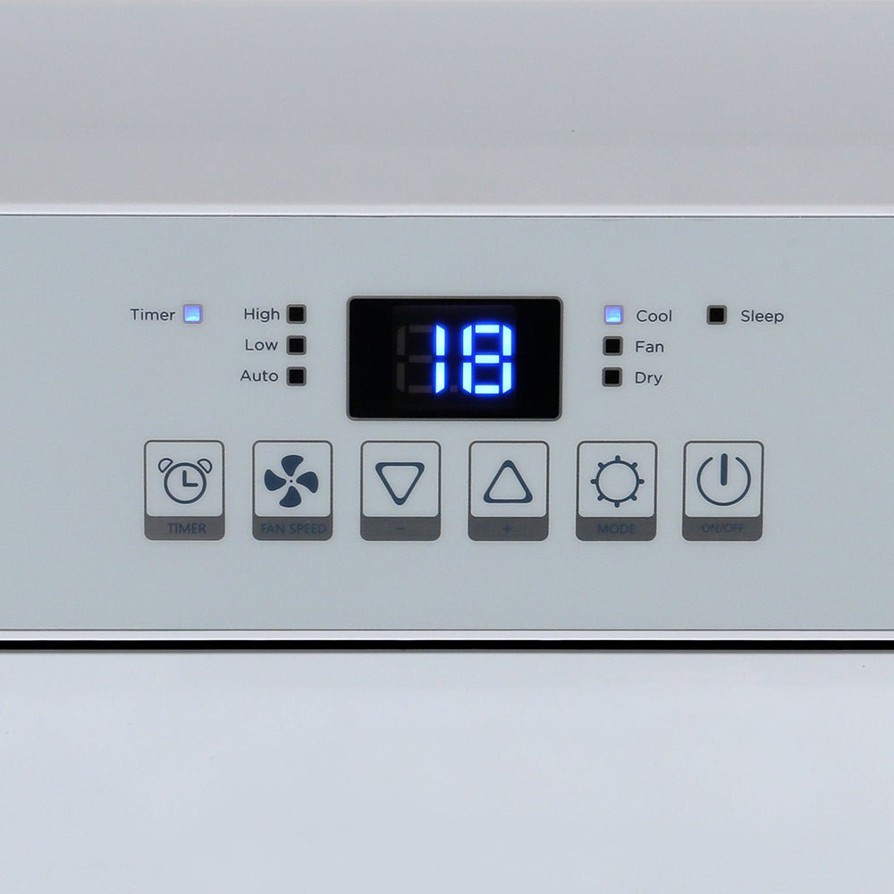 12000BTU Portable Air Conditioner Cooling Mobile Fan Cooler Remote 3300W - Appliances > Air Conditioners > Portable Air Conditioners - Rivercity House & Home Co. (ABN 18 642 972 209) - Affordable Modern Furniture Australia