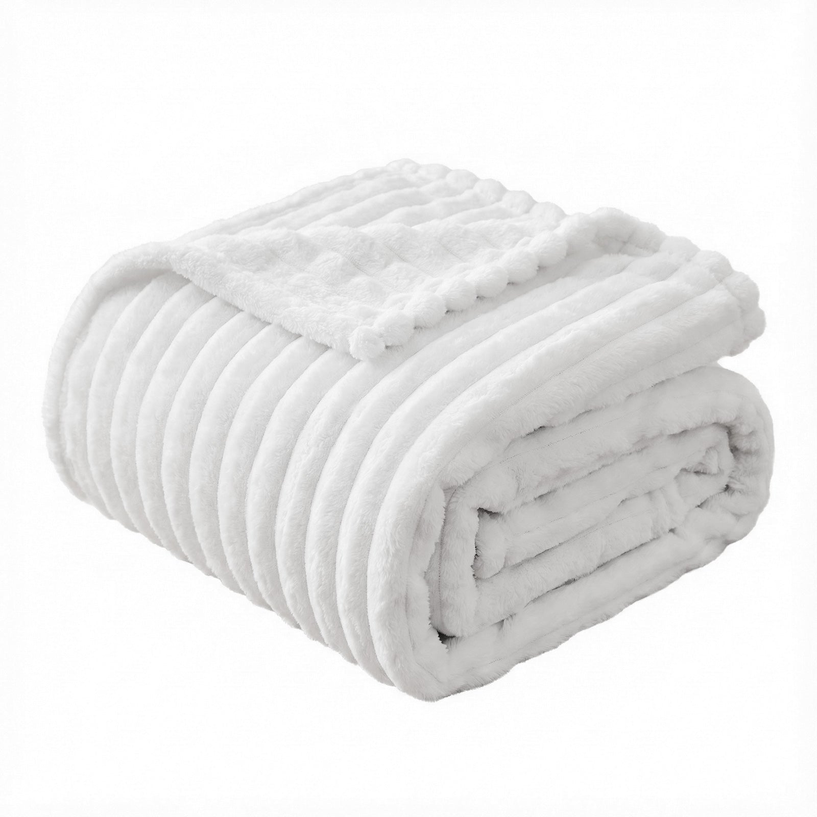 127x152cm Throw Blanket Fleece Soft Lightweight Cozy Sofa Couch Bed Throw - Home & Garden > Bedding > Blankets & Throws - Rivercity House & Home Co. (ABN 18 642 972 209) - Affordable Modern Furniture Australia