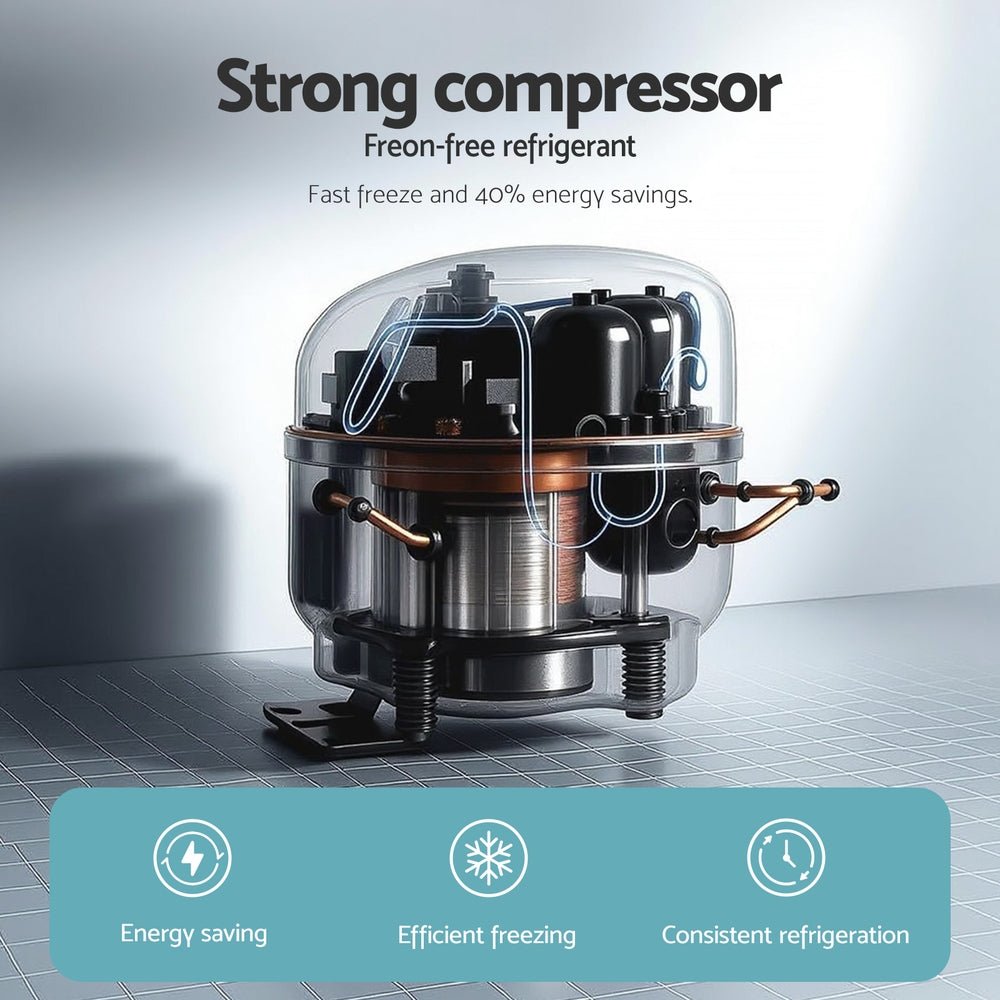 12kg Ice Maker Machine w/Self Cleaning Green - Appliances > Kitchen Appliances > Ice Makers - Rivercity House & Home Co. (ABN 18 642 972 209) - Affordable Modern Furniture Australia