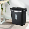 12L Cross-Cut Shredder 8-Sheet Paper & Credit Card - Black