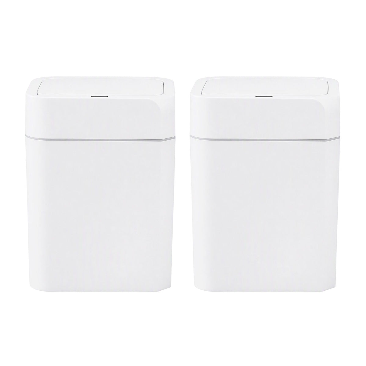 12L Motion Sensor Automatic Touchless Rubbish Bin 2-Pack - White - Home & Garden > Kitchen Bins > Automatic Bins - Rivercity House & Home Co. (ABN 18 642 972 209) - Affordable Modern Furniture Australia