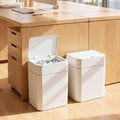 12L Motion Sensor Automatic Touchless Rubbish Bin 2-Pack - White