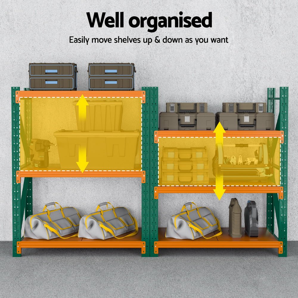 1.2Mx1.5M Garage Shelving Warehouse Rack - Tools > Tools Storage > Wall Storage Racks - Rivercity House & Home Co. (ABN 18 642 972 209) - Affordable Modern Furniture Australia