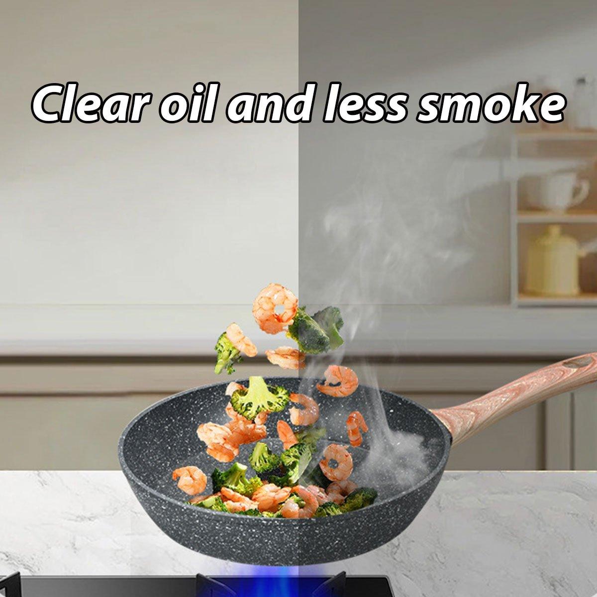 12pcs Nonstick Stone Coated Cookware Set with Frying Pans Steamer and Soup Pots - Appliances > Kitchen Appliances > Cooktops & Stoves - Rivercity House & Home Co. (ABN 18 642 972 209) - Affordable Modern Furniture Australia