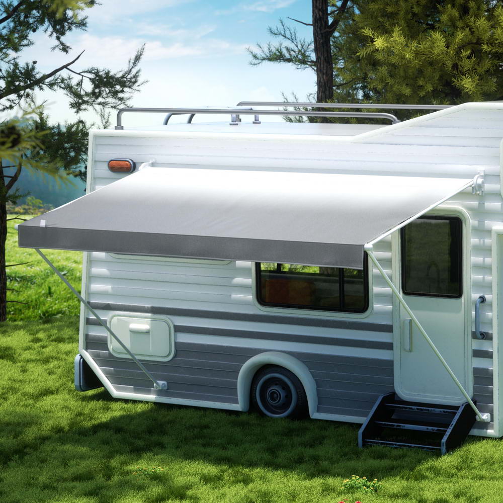 13ft Caravan Awning RV Replacement Fabric 3.65M x 2.42M - Home & Garden > Shading > Awnings - Rivercity House & Home Co. (ABN 18 642 972 209) - Affordable Modern Furniture Australia