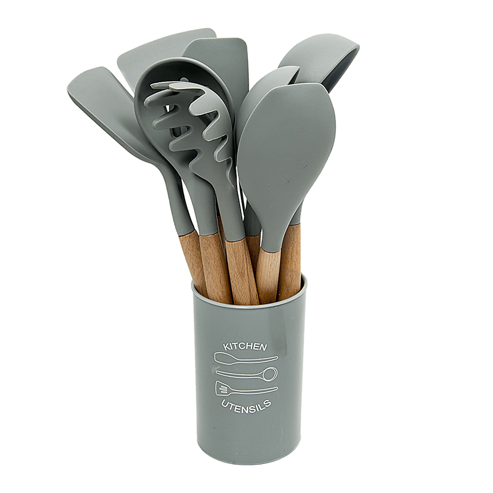 13x Kitchen Utensils for Cooking Baking Silicone Set - Home & Garden > Kitchenware > Kitchen Utensils - Rivercity House & Home Co. (ABN 18 642 972 209) - Affordable Modern Furniture Australia