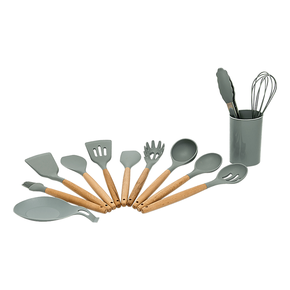 13x Kitchen Utensils for Cooking Baking Silicone Set - Home & Garden > Kitchenware > Kitchen Utensils - Rivercity House & Home Co. (ABN 18 642 972 209) - Affordable Modern Furniture Australia