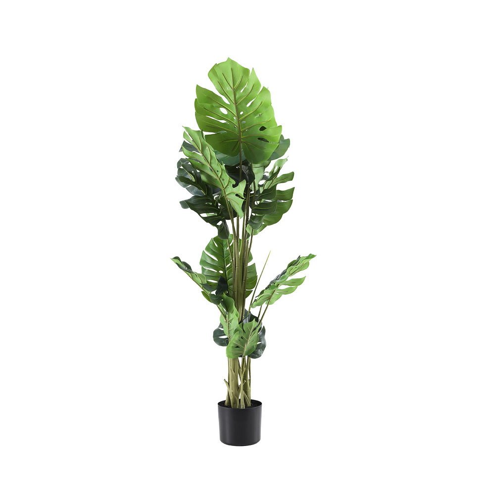 140cm Artificial Monstera Tree Faux Trees Indoor Decor Artificial Plants Lifelike Plant 1.4M - Home & Garden > Artificial Plants > Artificial Trees - Rivercity House & Home Co. (ABN 18 642 972 209) - Affordable Modern Furniture Australia