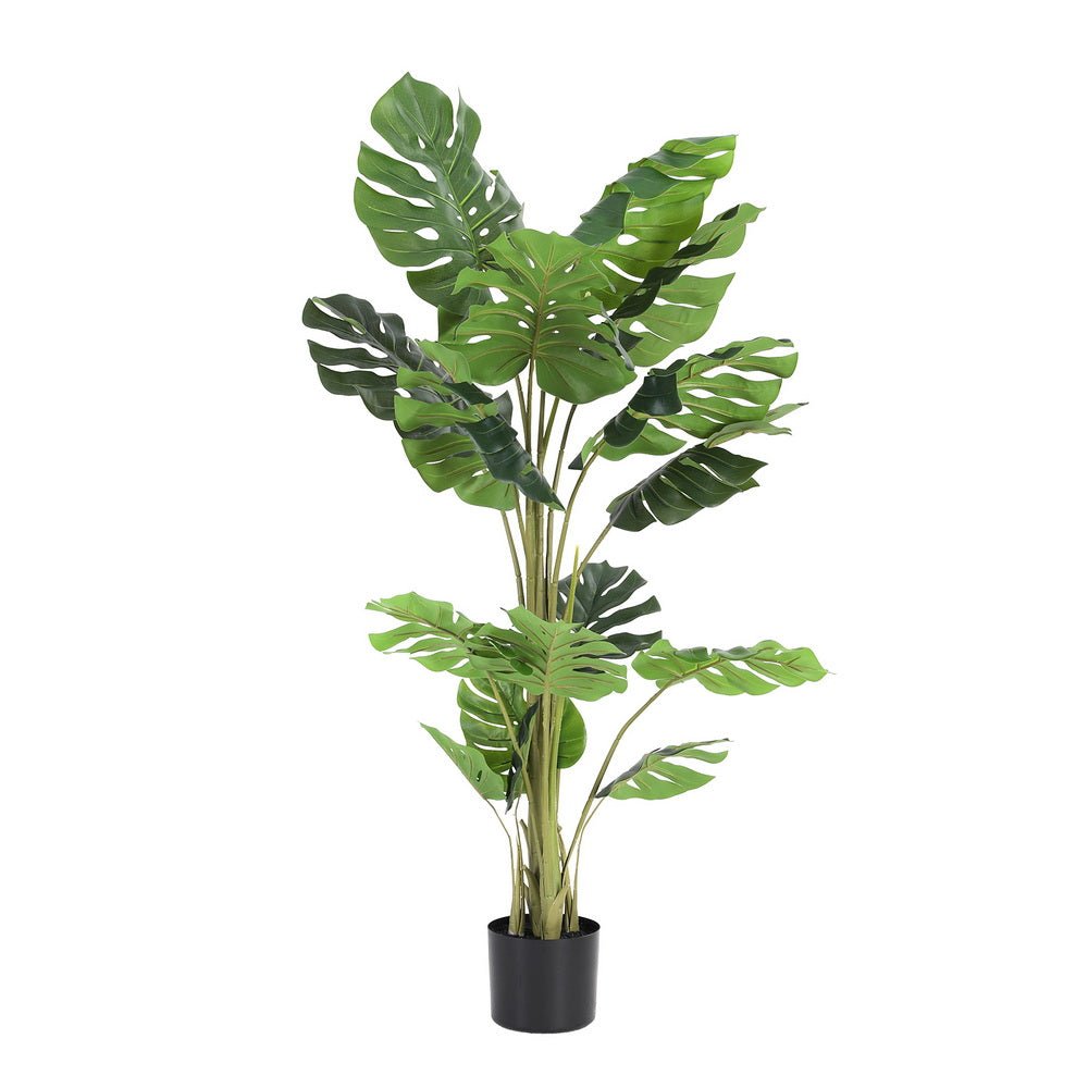 140cm Artificial Monstera Tree Faux Trees Indoor Decor Artificial Plants Lifelike Plant 1.4M - Home & Garden > Artificial Plants > Artificial Trees - Rivercity House & Home Co. (ABN 18 642 972 209) - Affordable Modern Furniture Australia