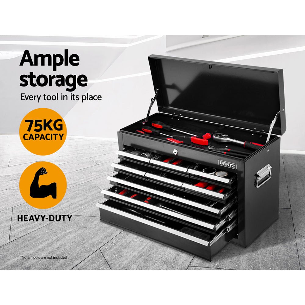 15 Drawer Tool Box Cabinet Chest Trolley Toolbox Garage Storage Box - Tools > Tools Storage > Tool Cabinets - Rivercity House & Home Co. (ABN 18 642 972 209) - Affordable Modern Furniture Australia