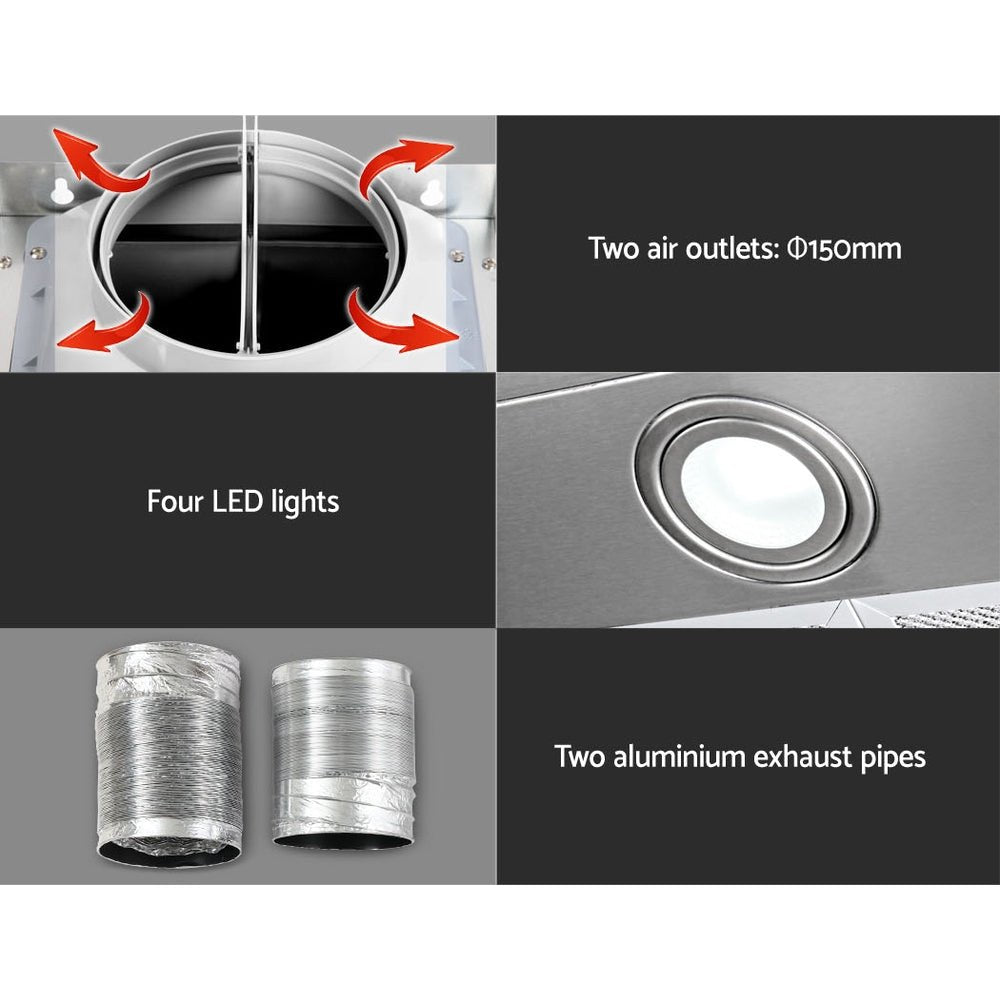 1500mm Range Hood 150cm BBQ Commercial Rangehood - Appliances > Kitchen Appliances > Cooking Ranges - Rivercity House & Home Co. (ABN 18 642 972 209) - Affordable Modern Furniture Australia