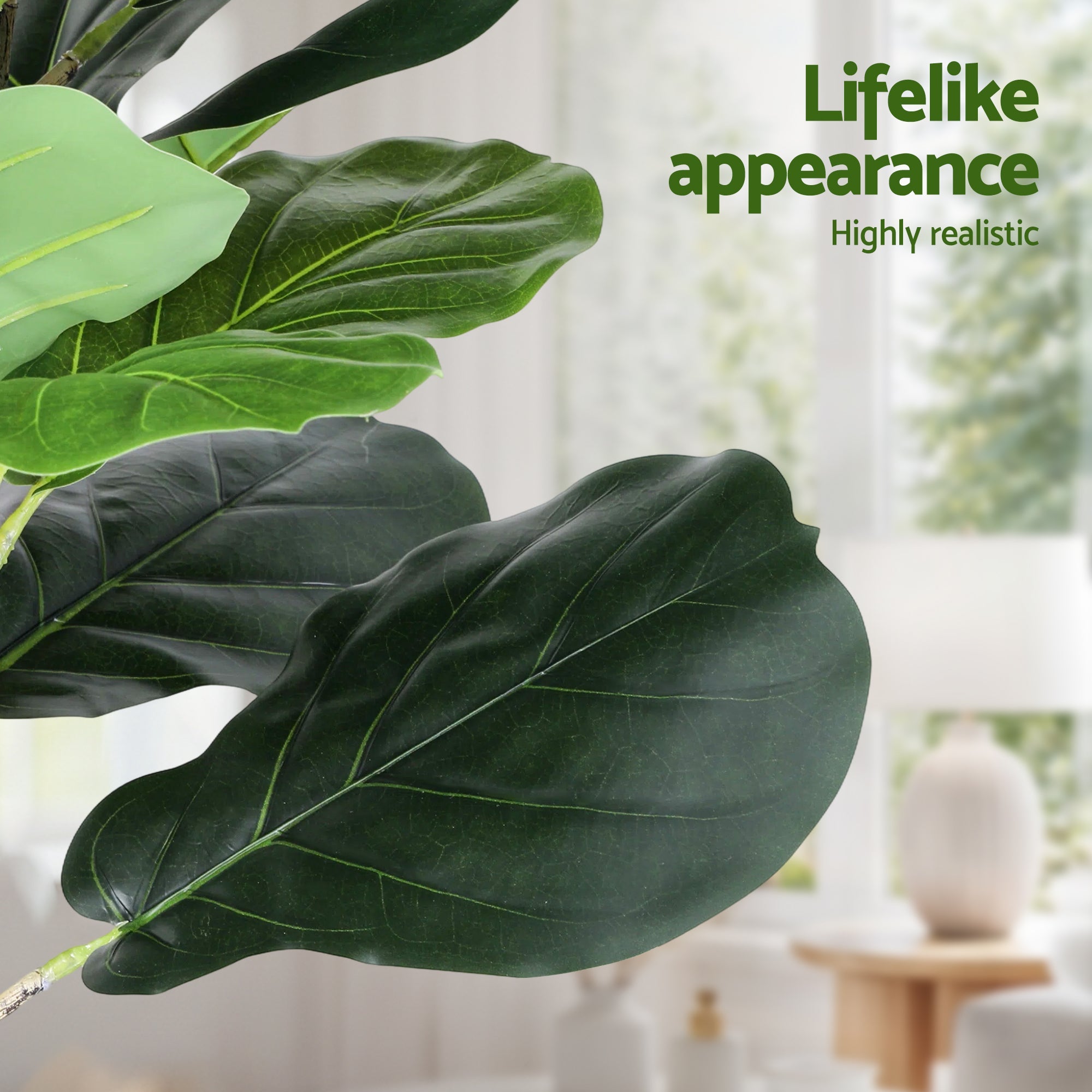 150cm Artificial Fiddle Tree Faux Trees Indoor Decor Artificial Plants Lifelike Plant 1.5M - Home & Garden > Artificial Plants > Artificial Trees - Rivercity House & Home Co. (ABN 18 642 972 209) - Affordable Modern Furniture Australia