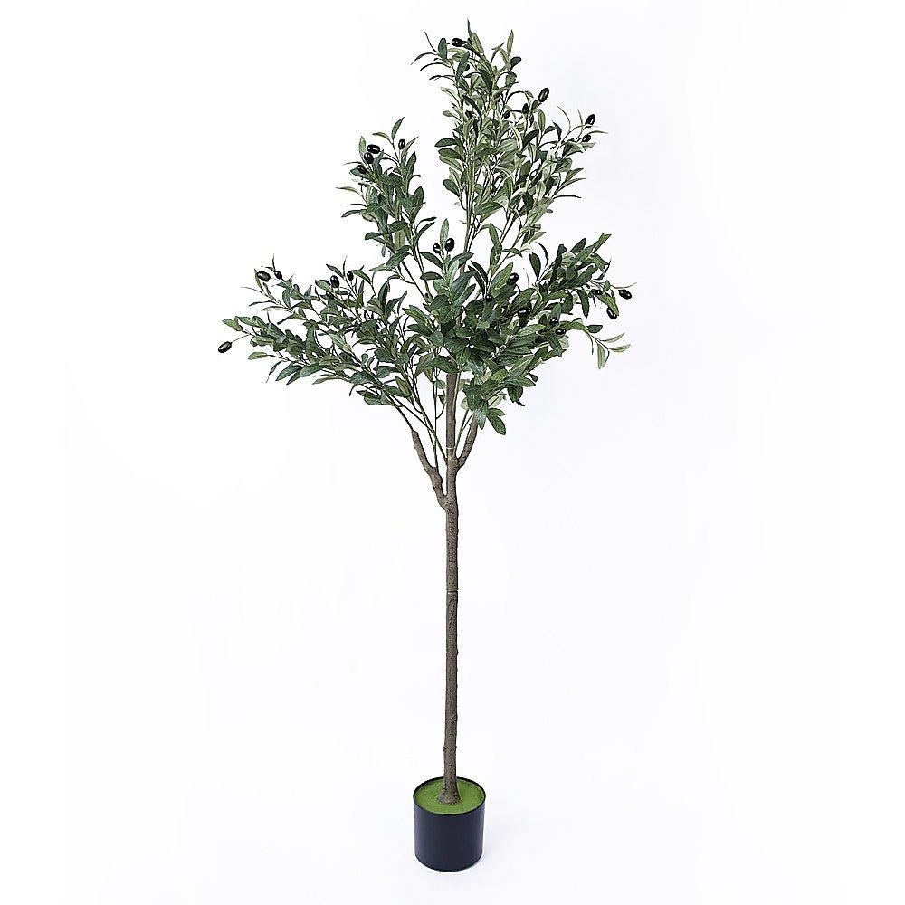 150cm Artificial Olive Tree Realistic Faux Indoor Plant for Home & Office - Green - Home & Garden > Artificial Plants > Artificial Flowers & Plants - Rivercity House & Home Co. (ABN 18 642 972 209) - Affordable Modern Furniture Australia
