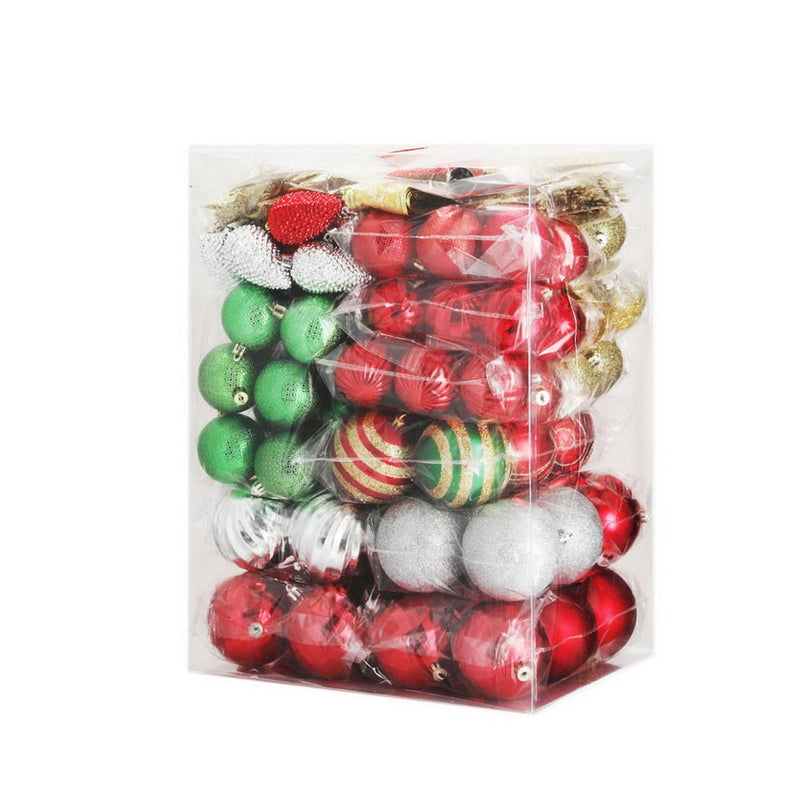 155pcs Christmas Tree Decorations Set Baubles Ornaments Party - Occasions > Christmas > Christmas Decorations - Rivercity House & Home Co. (ABN 18 642 972 209) - Affordable Modern Furniture Australia