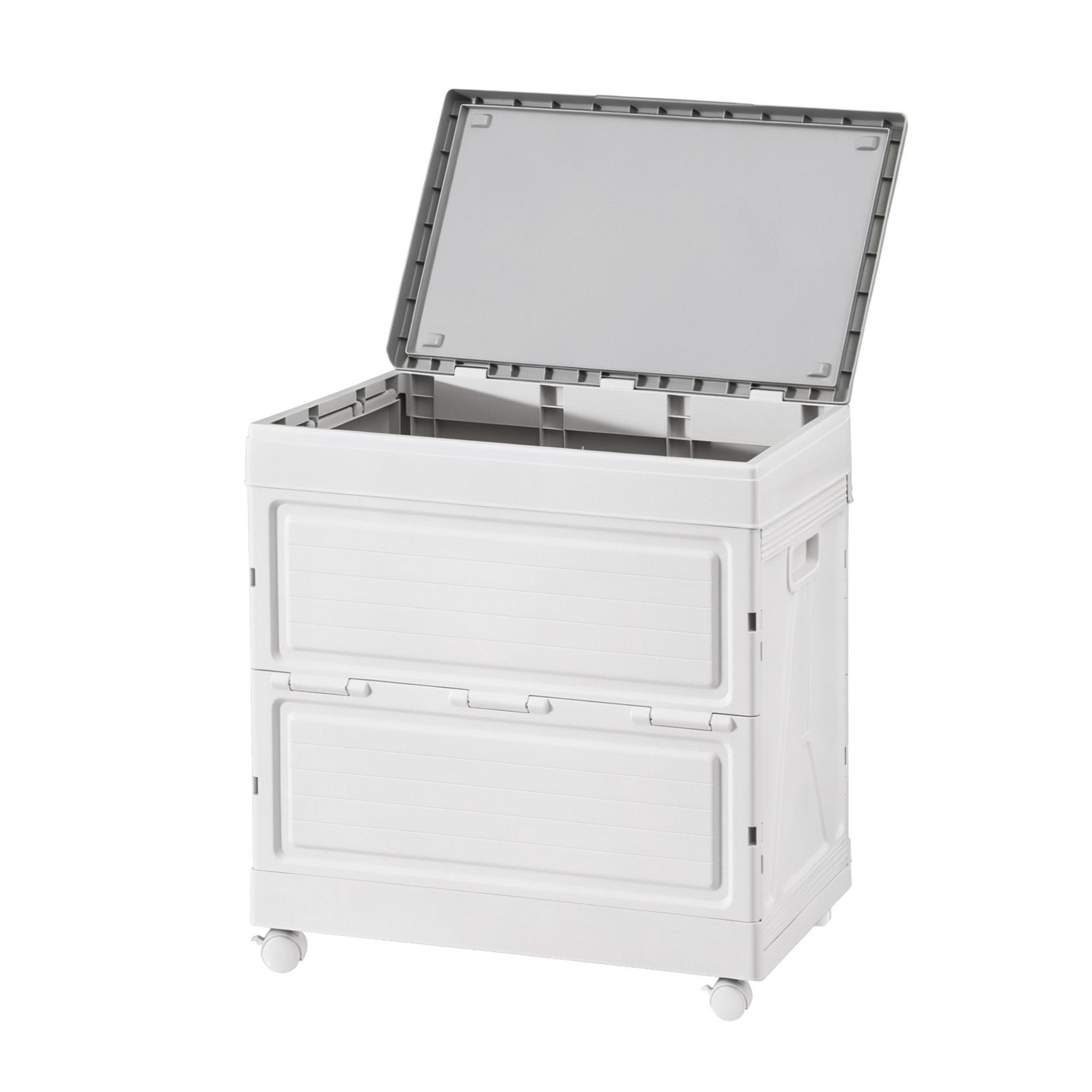159L Outdoor Storage Box Stackable Cupboard Camping Organizer Wheels - Home & Garden > Storage > Storage Boxes - Rivercity House & Home Co. (ABN 18 642 972 209) - Affordable Modern Furniture Australia