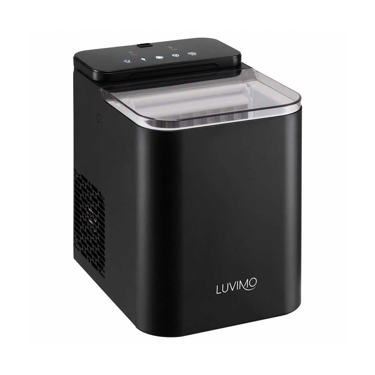 15kg Ice Maker Machine with Double Open Cover for Deep Cleaning - Black - Appliances > Kitchen Appliances > Ice Makers - Rivercity House & Home Co. (ABN 18 642 972 209) - Affordable Modern Furniture Australia