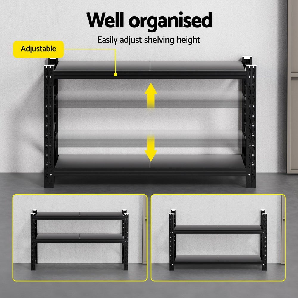 1.5Mx0.9M Warehouse Shelving Garage Rack - Tools > Tools Storage > Wall Storage Racks - Rivercity House & Home Co. (ABN 18 642 972 209) - Affordable Modern Furniture Australia